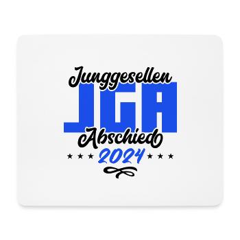 jga junggesellenabschied 2024 - Mousepad (Querformat) - Weiß - Vorne