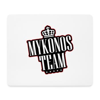 Mykonos Team - Mousepad (Querformat) - Weiß - Vorne