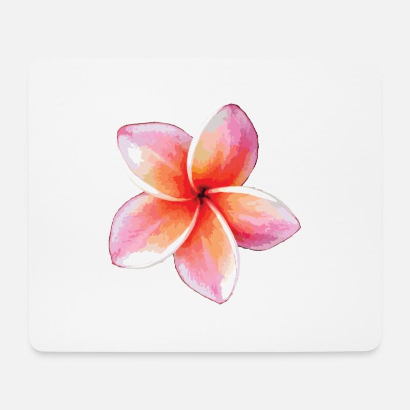 Flower - Mouse Pad (horizontal) - white