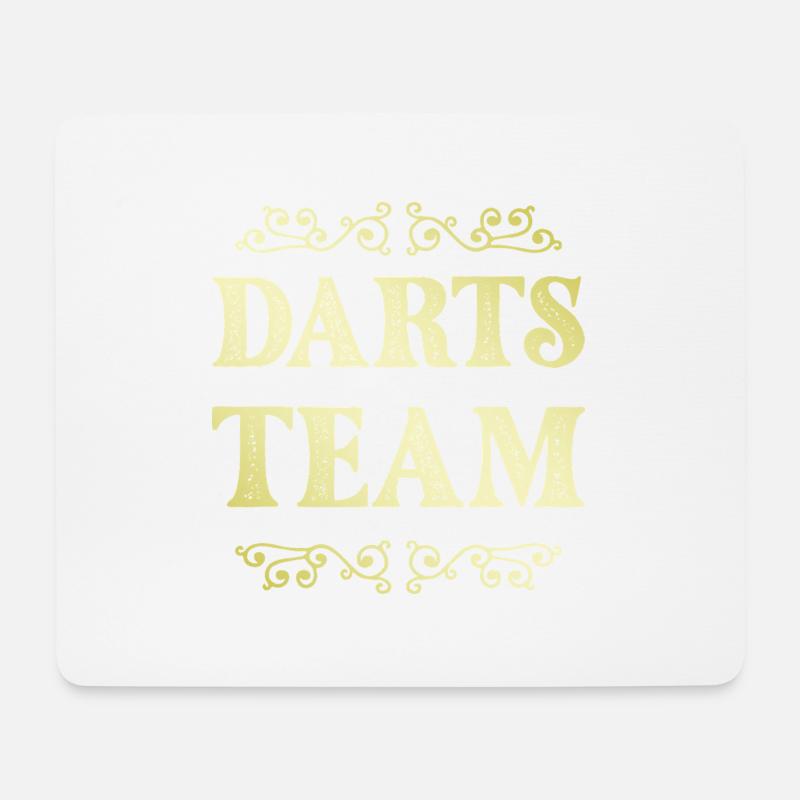 Darts Team - Mouse Pad (horizontal) - white