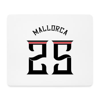 Mallorca 25 Trikot 2025 - Mousepad (Querformat) - Weiß - Vorne