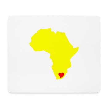 South Africa, Heart of Africa - Mouse Pad (horizontal) - white - Front