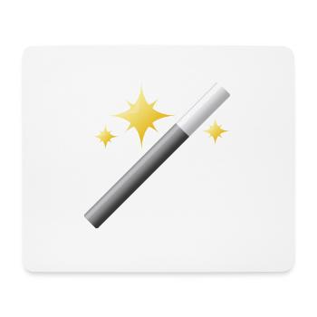 Wizard Wizard Sorcerer Magic Magic Witch Magic - Mouse Pad (horizontal) - white - Front