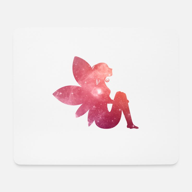 fairy - Fee - Mousepad (Querformat) - Weiß