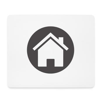building house homes architektur haus gebaeude206 - Mousepad (Querformat) - Weiß - Vorne