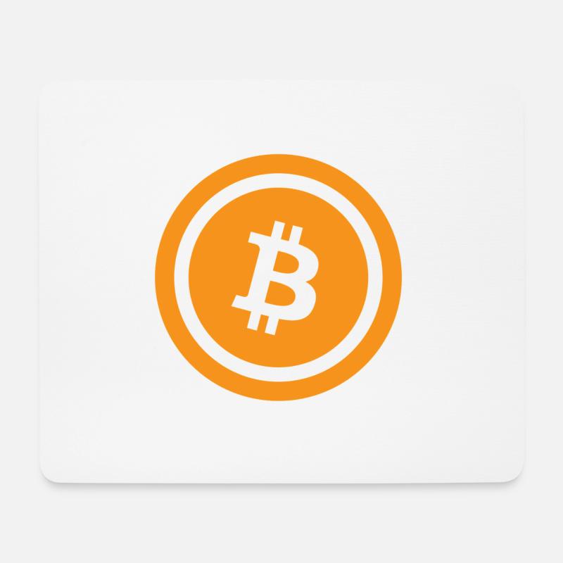 bitcoin - Mouse Pad (horizontal) - white