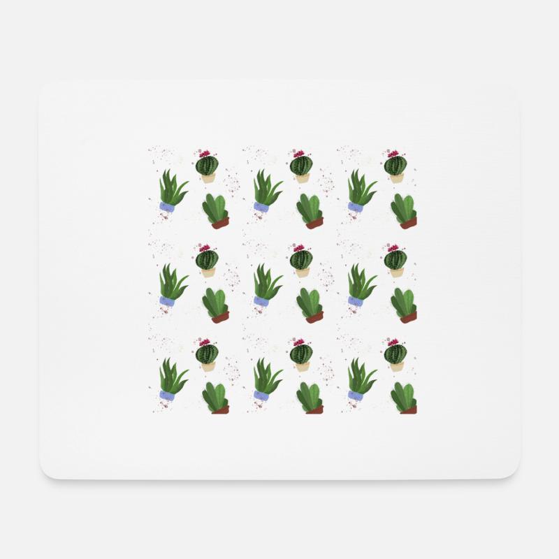 cacti - Mouse Pad (horizontal) - white