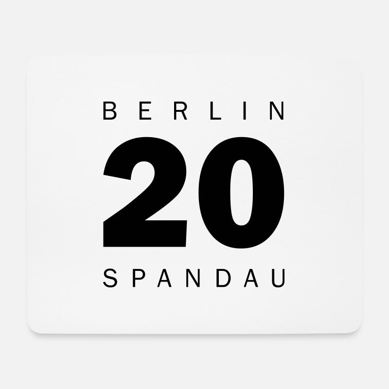 Spandau - Mouse Pad (horizontal) - white