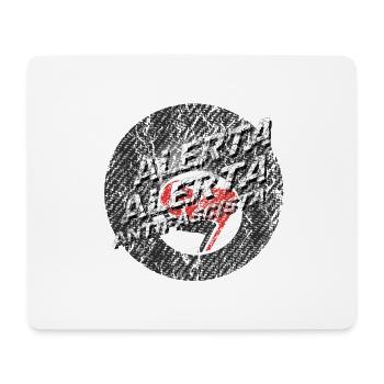 antifa billiard alerta alerta - Mousepad (Querformat) - Weiß - Vorne