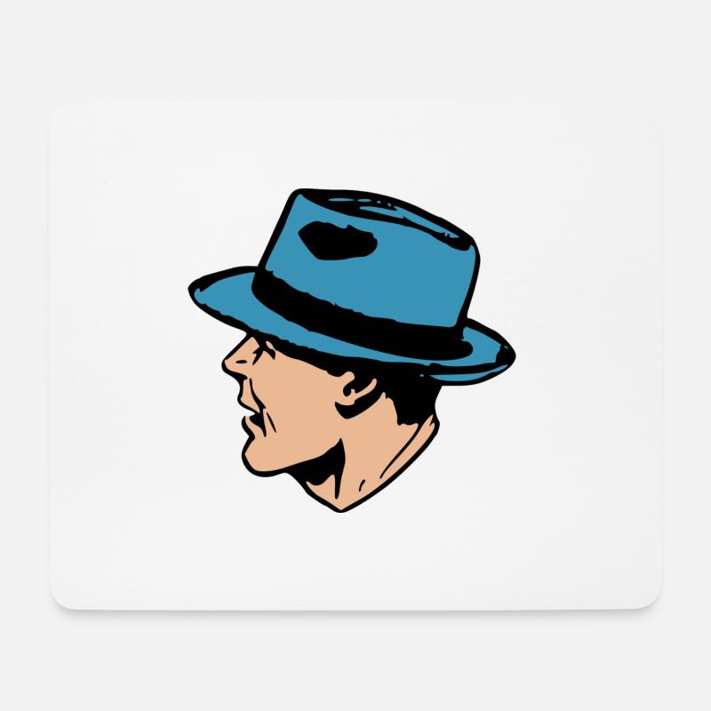 Gangster Pop Art - Mouse Pad (horizontal) - white