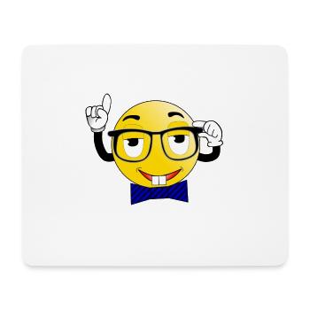 Smiley - Mousepad (Querformat) - Weiß - Vorne