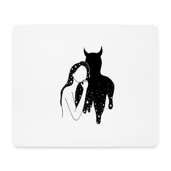 Dance with the Devil - Mouse Pad (horizontal) - white - Front