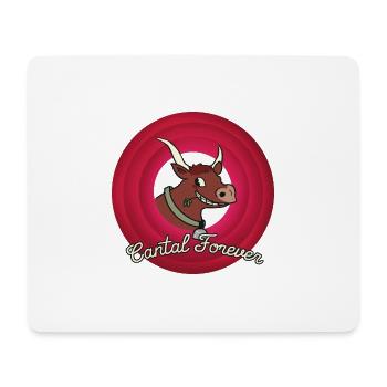 Cantal Forever - Tapis de souris (format paysage) - blanc - Devant