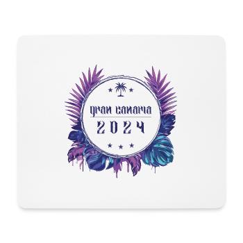 Gran Canaria 2024 - Mousepad (Querformat) - Weiß - Vorne