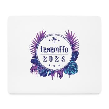 Ténérife 2025 - Tapis de souris (format paysage) - blanc - Devant
