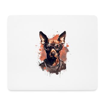 Dog - Mouse Pad (horizontal) - white - Front