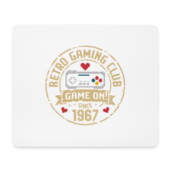 Vintage 1967 Anniversaire 1967 Cadeau 1967 - Tapis de souris (format paysage) - blanc - Devant