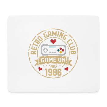 Vintage 1986 Birthday 1986 Gift 1986 - Mouse Pad (horizontal) - white - Front
