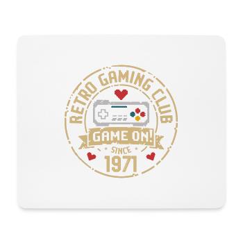 Vintage 1971 Anniversaire 1971 Cadeau 1971 - Tapis de souris (format paysage) - blanc - Devant