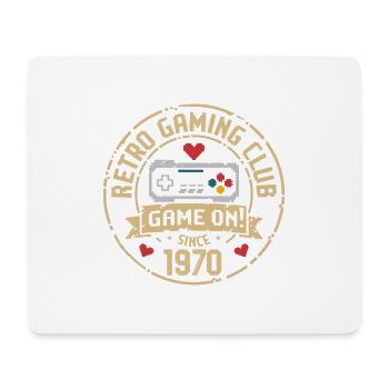 Anniversaire vintage des années 1970 Cadeau des années 1970 - Tapis de souris (format paysage) - blanc - Devant