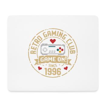 Vintage 1996 Geburtstag 1996 Geschenk 1996  - Mousepad (Querformat) - Weiß - Vorne