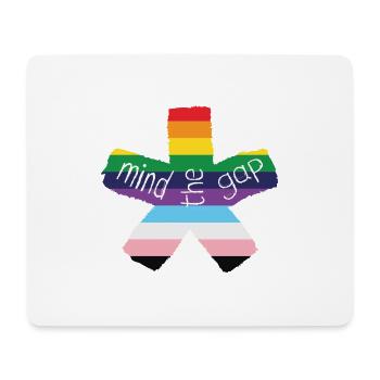 blockedTitle - Mousepad (Querformat) - Weiß - Vorne
