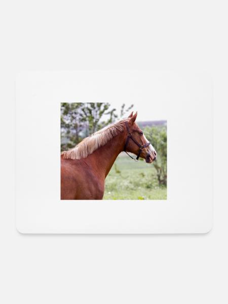 Horse. Horse. - Mouse Pad (horizontal) - white