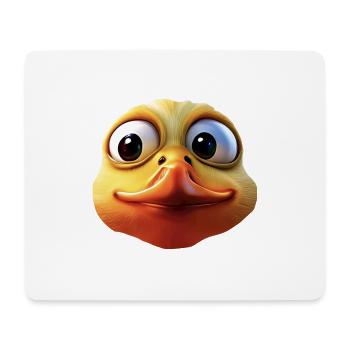 Canard - Tapis de souris (format paysage) - blanc - Devant