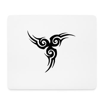 Tribal tattoo - Tapis de souris (format paysage) - blanc - Devant