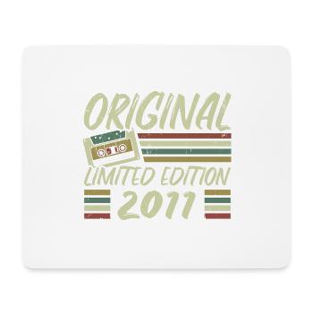 Vintage 2011 Retro Geburtstagsgeschenk 2011 - Mousepad (Querformat) - Weiß - Vorne