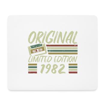 Jahrgang 1982 Retro 1982 Geburtstagsgeschenk - Mousepad (Querformat) - Weiß - Vorne