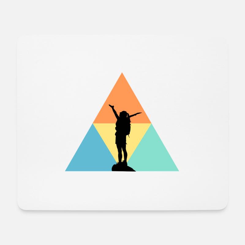 travel - Mouse Pad (horizontal) - white