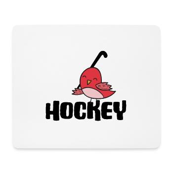 hockey sur gazon hockey sur gazon hockey hockey hockey - Tapis de souris (format paysage) - blanc - Devant