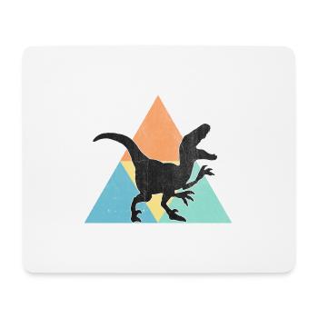 dinosaure - Tapis de souris (format paysage) - blanc - Devant