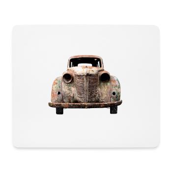 automobile - Mouse Pad (horizontal) - white - Front