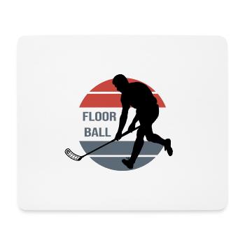 Floorball floorball floorball season bandy - Mouse Pad (horizontal) - white - Front