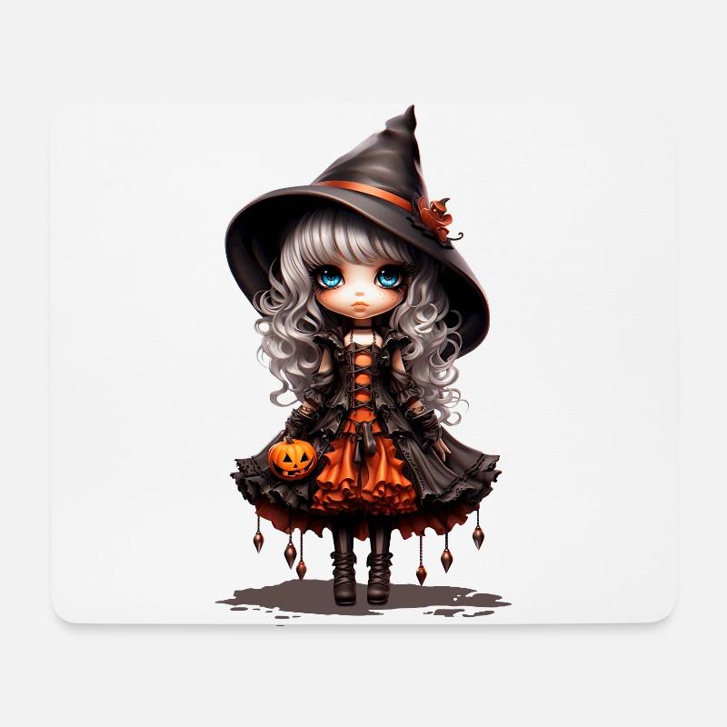 Dollie Halloween - Mouse Pad (horizontal) - white