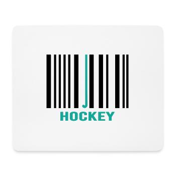 Code du hockey sur gazon - Tapis de souris (format paysage) - blanc - Devant
