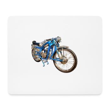 Motorrad - Mousepad (Querformat) - Weiß - Vorne