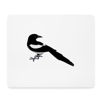 b i r d170 - Mousepad (Querformat) - Weiß - Vorne