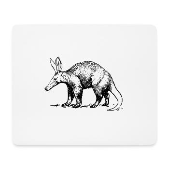 aardvark erdferkel3 - Mousepad (Querformat) - Weiß - Vorne