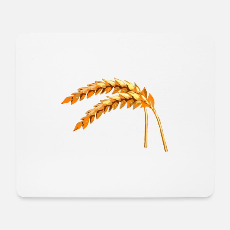 ähren natur landwirtschaft - Mousepad (Querformat) - Weiß
