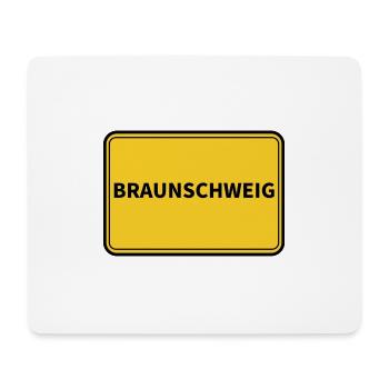 Brunswick Town Sign - Mouse Pad (horizontal) - white - Front