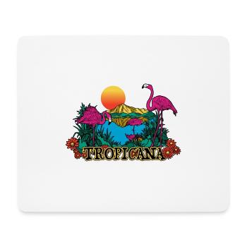 TROPIC - Mouse Pad (horizontal) - white - Front