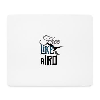 bird - Mouse Pad (horizontal) - white - Front