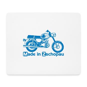 MZ TS250 Zschopau - Mousepad (Querformat) - Weiß - Vorne