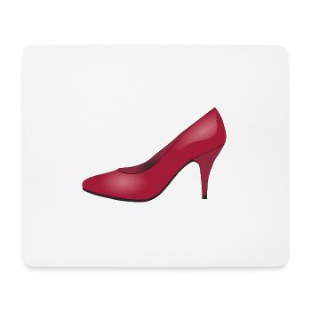 chaussures highheels schoes flipflops boots bottes36 - Tapis de souris (format paysage) - blanc - Devant