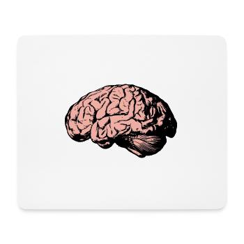 Brain, anatomy, drawing, medical - Mouse Pad (horizontal) - white - Front