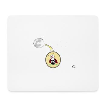 Maikäfers Sehnsucht nach dem Mond - Mousepad (Querformat) - Weiß - Vorne