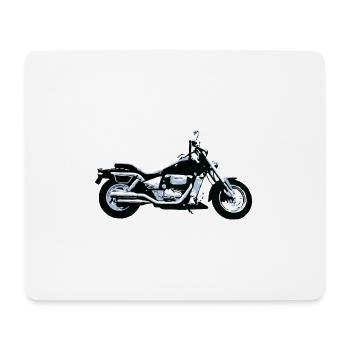 Motorcycle Vintage - Mouse Pad (horizontal) - white - Front